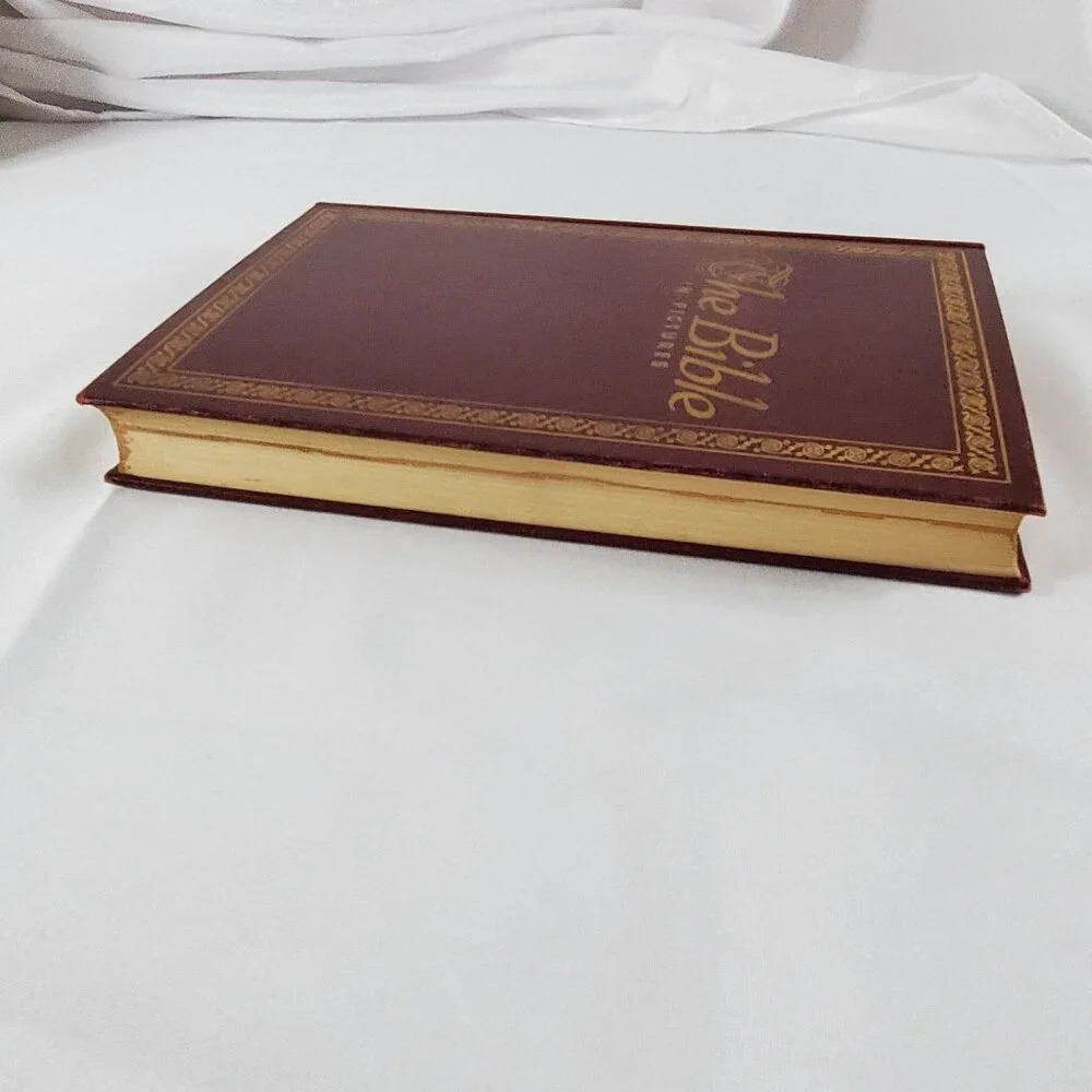 The Bible in Pictures Edited by Rev. Ralph Kirby Hardcover 1952 illustrated - Picture 6 of 16